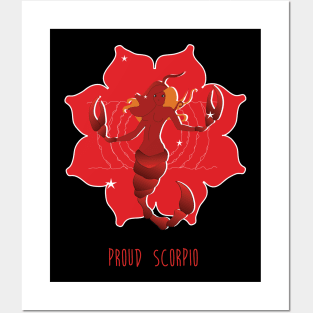 Proud Scorpio Posters and Art